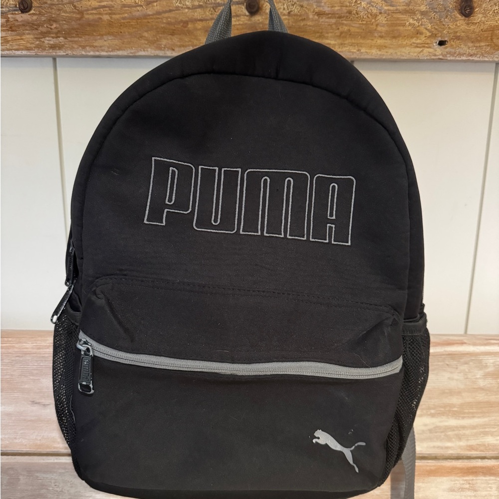 PUMA Black and Gray kids Backpack